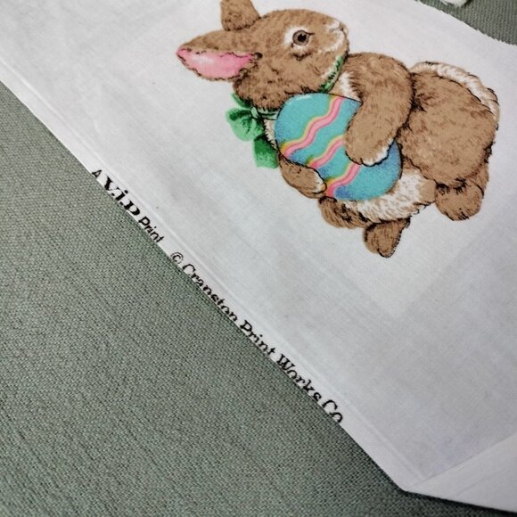 4/$20 Cranston Spring Fever Appliques Easter Bunny Chicks Ducklings Basket - Picture 2 of 7